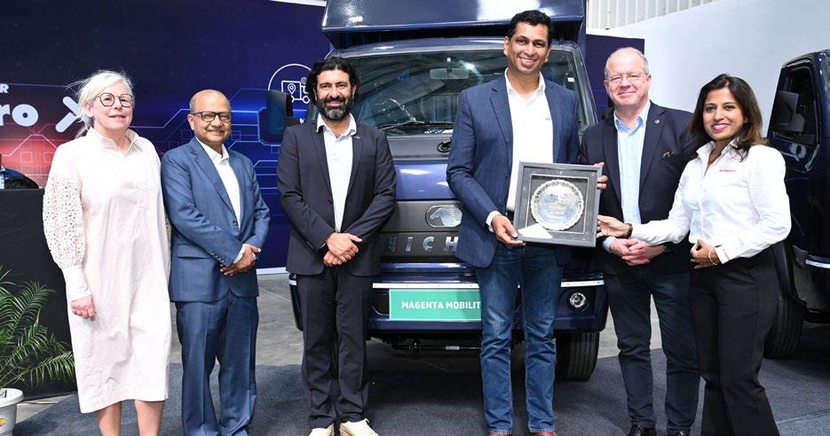 Eicher and Magenta Mobility partner for smart, sustainable logistics